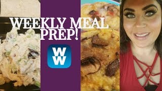 WEEKLY WW MEAL PREP | EGG FRITATTA CUPS | CHICKEN SALAD & ZUCCHINI BREAD | WEIGHT WATCHERS!!!