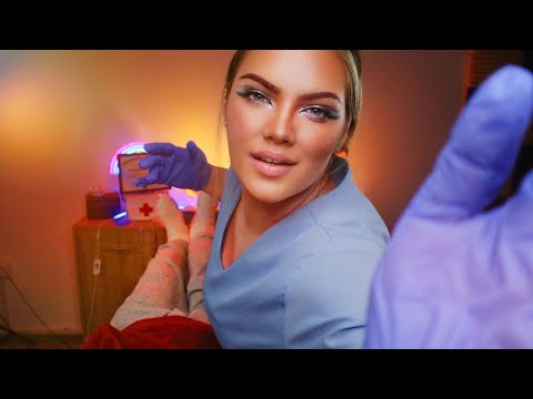 ASMR Chiropractic Adjustment *Real Joint Cracking* Hips, Neck, Back, Feet, Assessment & Massage