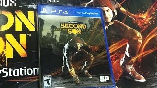 inFAMOUS Second Son Limited Edition PS4 Unboxing!!