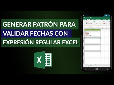 Cómo Generar el Patrón para Validar Ingreso de Fechas Usando Expresiones Regulares en Excel