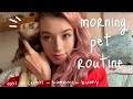 morning routine with ALL my PETS! *feeding, cleaning out, etc* 🐰💫