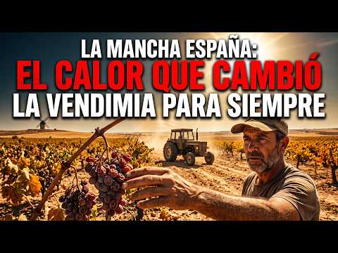 LA MANCHA ESPAÑA: El calor que cambió la vendimia para siempre