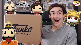 Unboxing All Of My New Avatar The Last Airbender Funko Pops | Suki | Ty Lee | Fire lord Ozai | Zhao