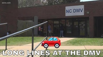 Despite scheduling appointments months in advance, some reporting long waits at NC DMV locations