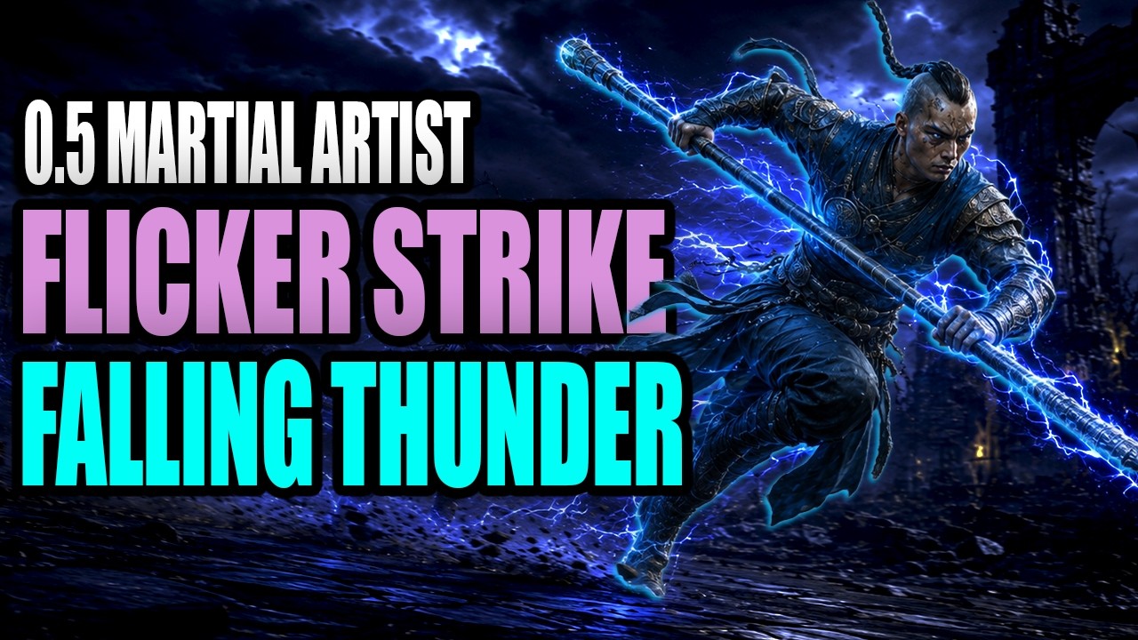 Flicker Strike + Falling Thunder Martial Artist Build Guide | PoE2 0.5