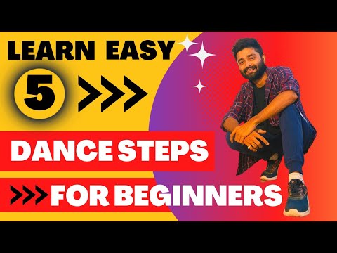 5 EASY DANCE STEPS FOR BEGINNERS | DANCE TUTORIAL |#trending #dance #youtube #viral #dancetutorial
