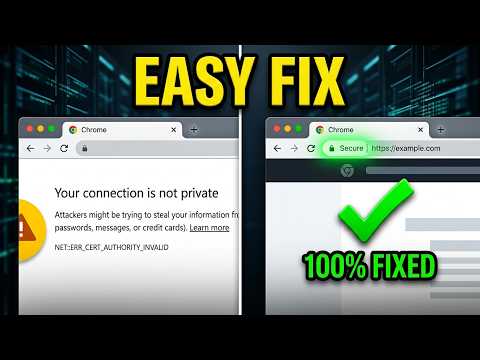 How to Fix "Your Connection is Not Private" in Google Chrome (2 Easy Ways)