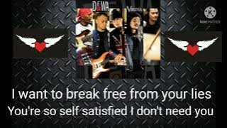 Dewa19 x Virzha - I Want To Break Free (Lyrics)