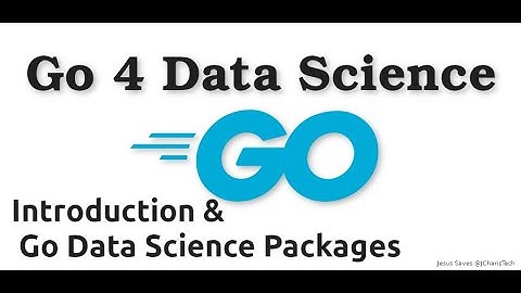 Go4DataScience : Introduction - Go For Data Science (2021)