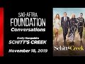 Conversations with Emily Hampshire of SCHITT'S CREEK