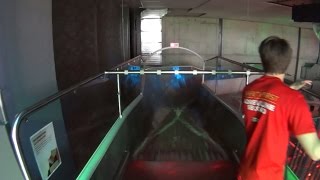 Scary Boomerang Water Slide at Kokpunkten