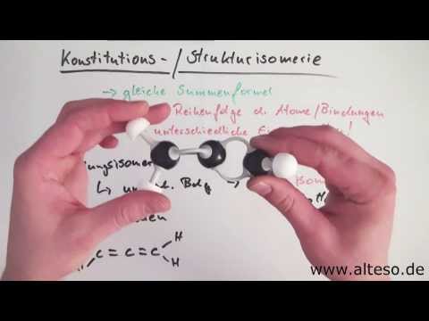 Struktur- bzw. Konstitutionsisomerie