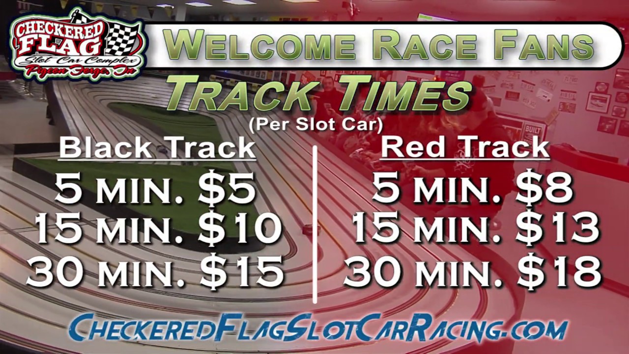 Checkered Flag Slot Car Racing Complex YouTube