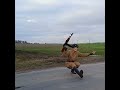 Cossack dance with ak74 kazotsky kick