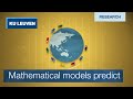 Mathematical models predict epidemic curves | KU Leuven