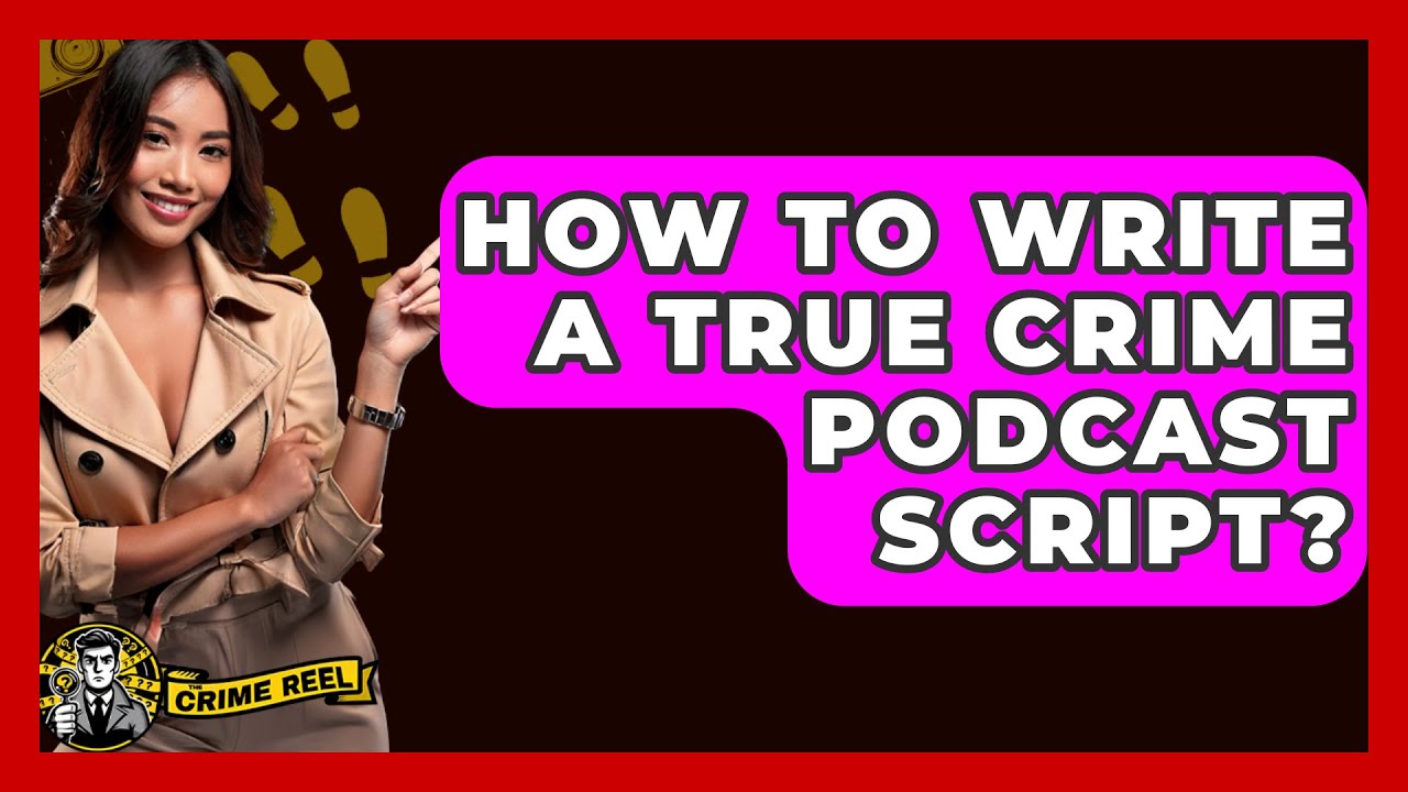 How To Write A True Crime Podcast Script? - The Crime Reel - YouTube