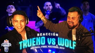 PAPO & NEGRIN: REACCION A *TRUENO VS WOLF* FINAL RED BULL
