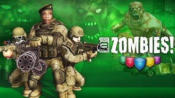 VDV Match 3 RPG: Zombies! (by Van der Veer Games) IOS Gameplay Video (HD)