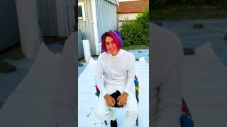 My Friend Got Rainbow Hair??