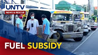 Fuel subsidy para sa mga public utility jeepney, ibibigay na screenshot 5