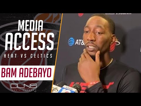 Bam Adebayo Reacts to Jimmy Butler GUARANTEEING Heat Game 6 Win