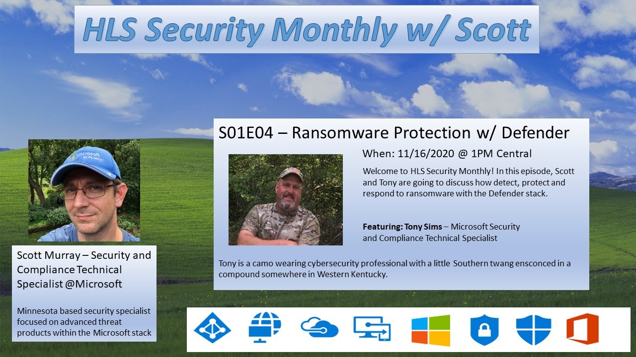 Recording - HLS Security Monthly w/ Scott - S01E04 – Ransomware ...