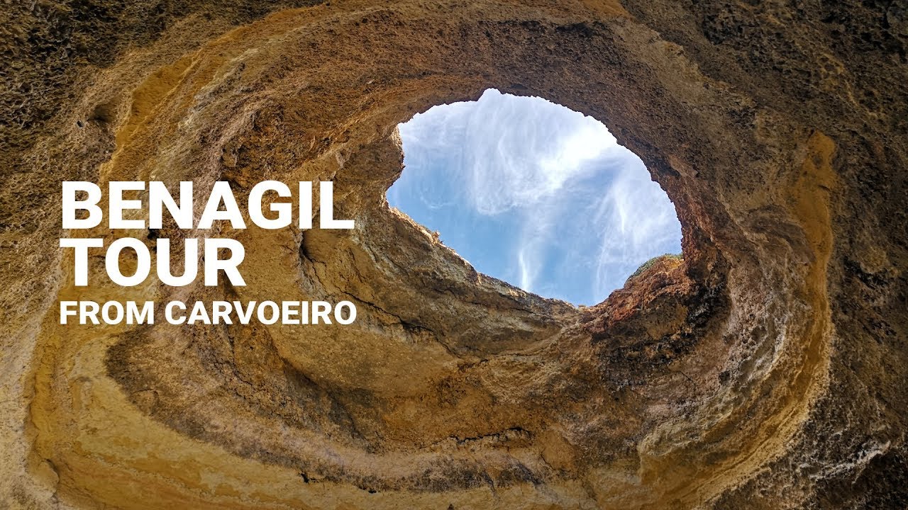 We went on a Benagil Cave Tour from Carvoeiro with the family
