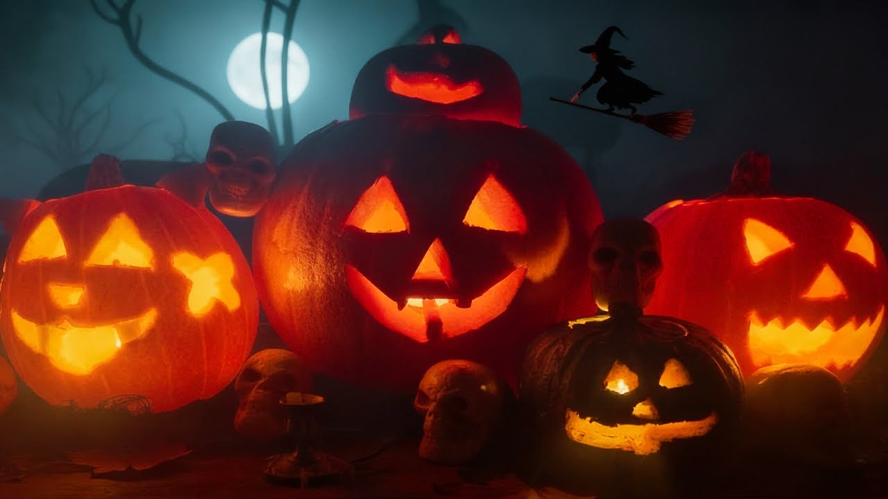 Halloween Ambience in an Irish Cottage – Spooky Autumn Night in Wexford 🍂🎃