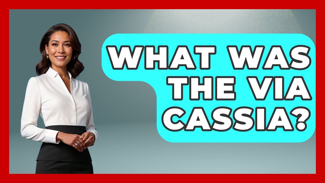 What Was The Via Cassia? - All About Rome