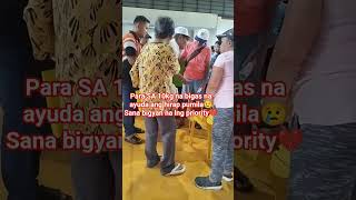 PARA LANG MAKUHA ANG 10KG NA BIGAS GRAVEH PUMILA PA ANG SENIOR CITIZEN😢😢😢