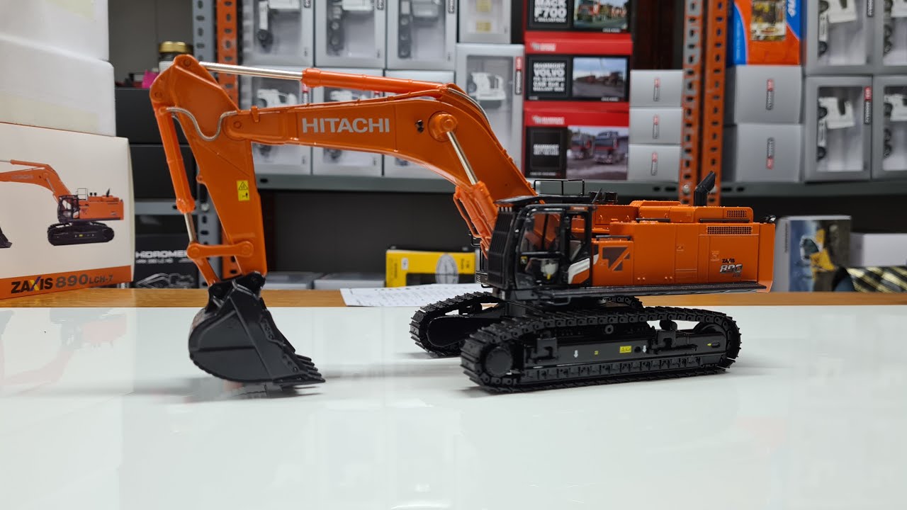 Kutu Açılımı -  Hitachi Zaxis890 1:50 ölçekli TMC üretimi