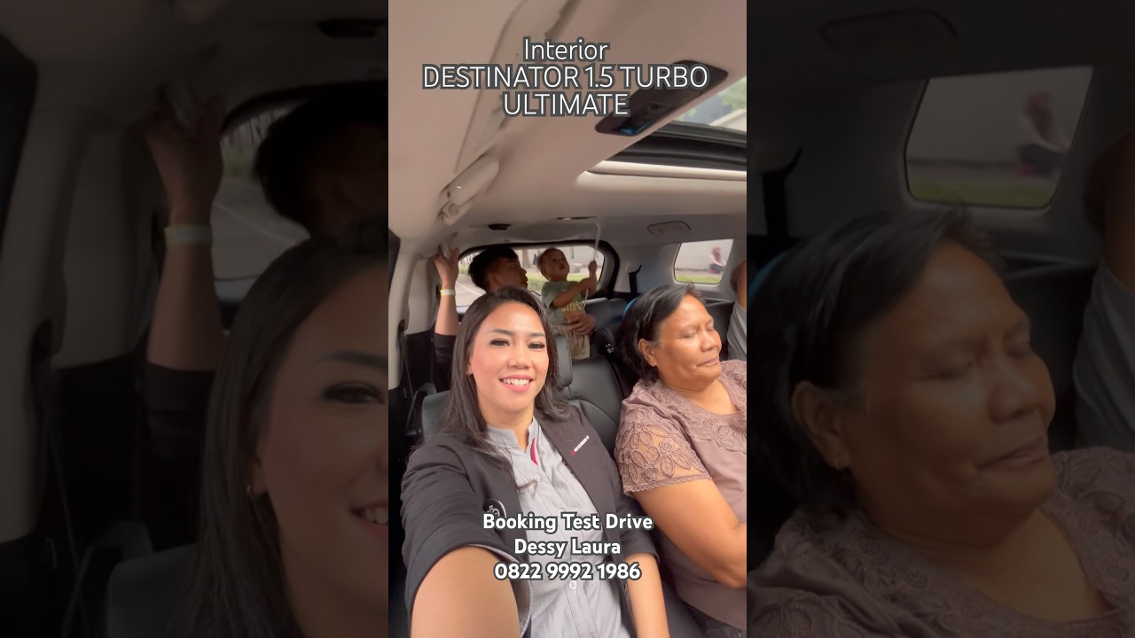 Kita ber-7 didalam - Kabinnya luas "DESTINATOR" Premium Family Suv 