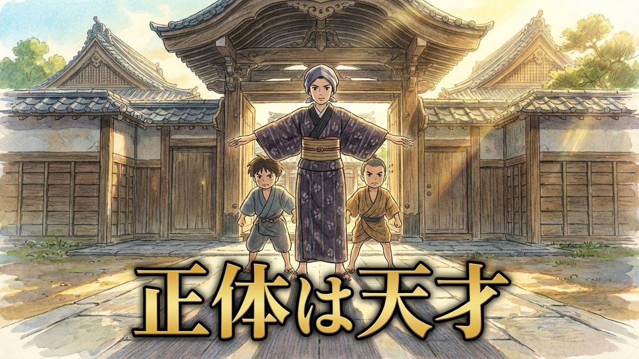 姑に捨てられた未亡人と謎の孤児…その正体が「天才」と判明した瞬間に事態は一変した