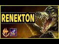 RENEKTON VS RUMBLE - 2/1/2 KDA TOP GAMEPLAY DIAMOND I