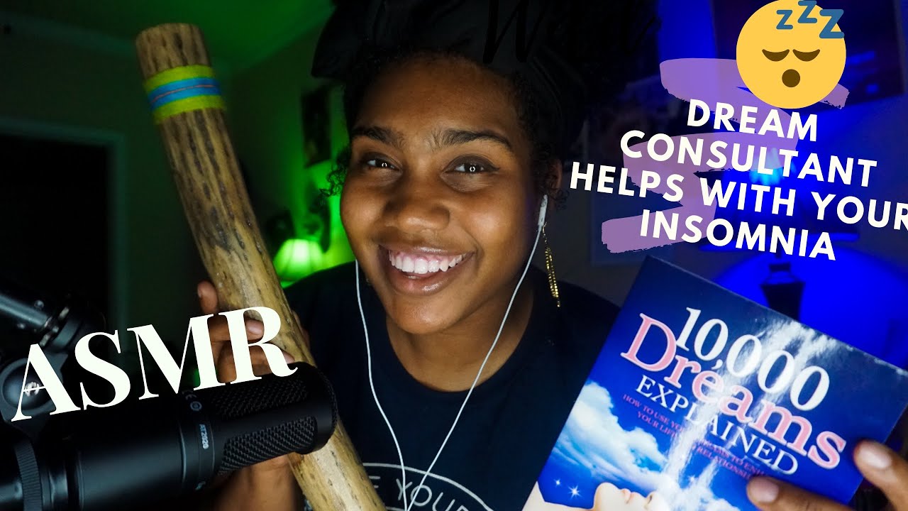 ASMR| Dream Consultant Intern Helps You with Your Insomnia Role Play ...