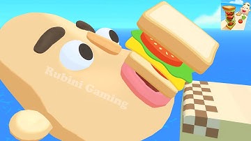 Sandwich Runner - SpeedRun All Levels Gameplay Walkthrough Android,ios New Update Ep 12