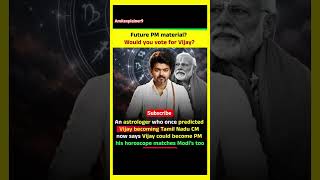 Could Vijay Become the Future PM? | Astrologer's Shocking Prediction! #ytshorts #update #thalapathy