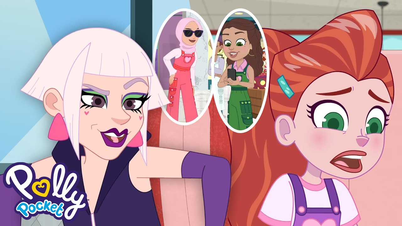 Polly Pocket: Someone Stole Lila's Fashion Design! | Season 6 - Episode 20 + 21 | Full Episodes