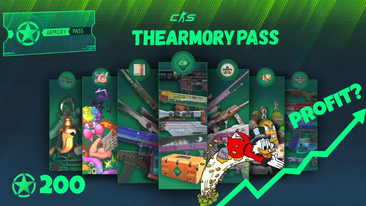 CS2 200 STAR ARMORY PASS OPENING (WILL I MAKE PROFIT?)