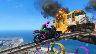 Superhero on Wheels! Insane Tricky Bike Stunt You Won't Believe, Scene 2 screenshot 3