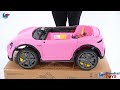 Video: Macchina Elettrica per Bambini Porsche Taycan Turbo S 12V monoposto con Telecomando Cintura a 3 Punti