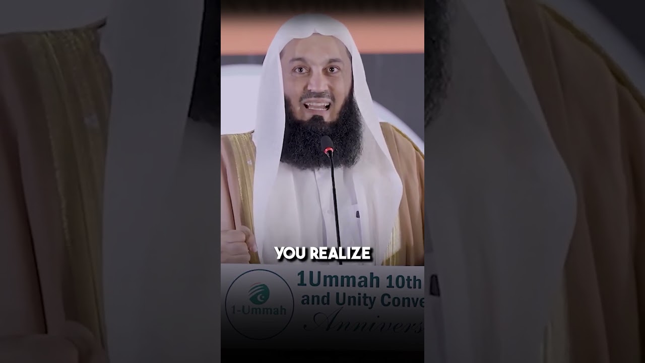 Beg Allah till he gives you what your heart wants   Mufti Menk