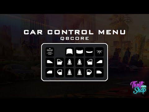 Car Control Menu For QB-RadialMenu / QbCore / Car Control Menu Para QB-Radial Menu