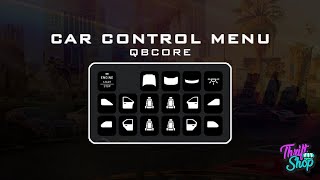 Car Control Menu For QB-RadialMenu / QbCore / Car Control Menu Para QB-Radial Menu