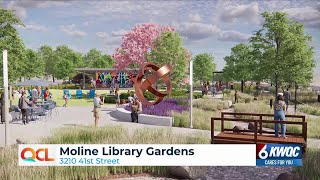 Moline Public Library unveils new Moline Library Gardens
