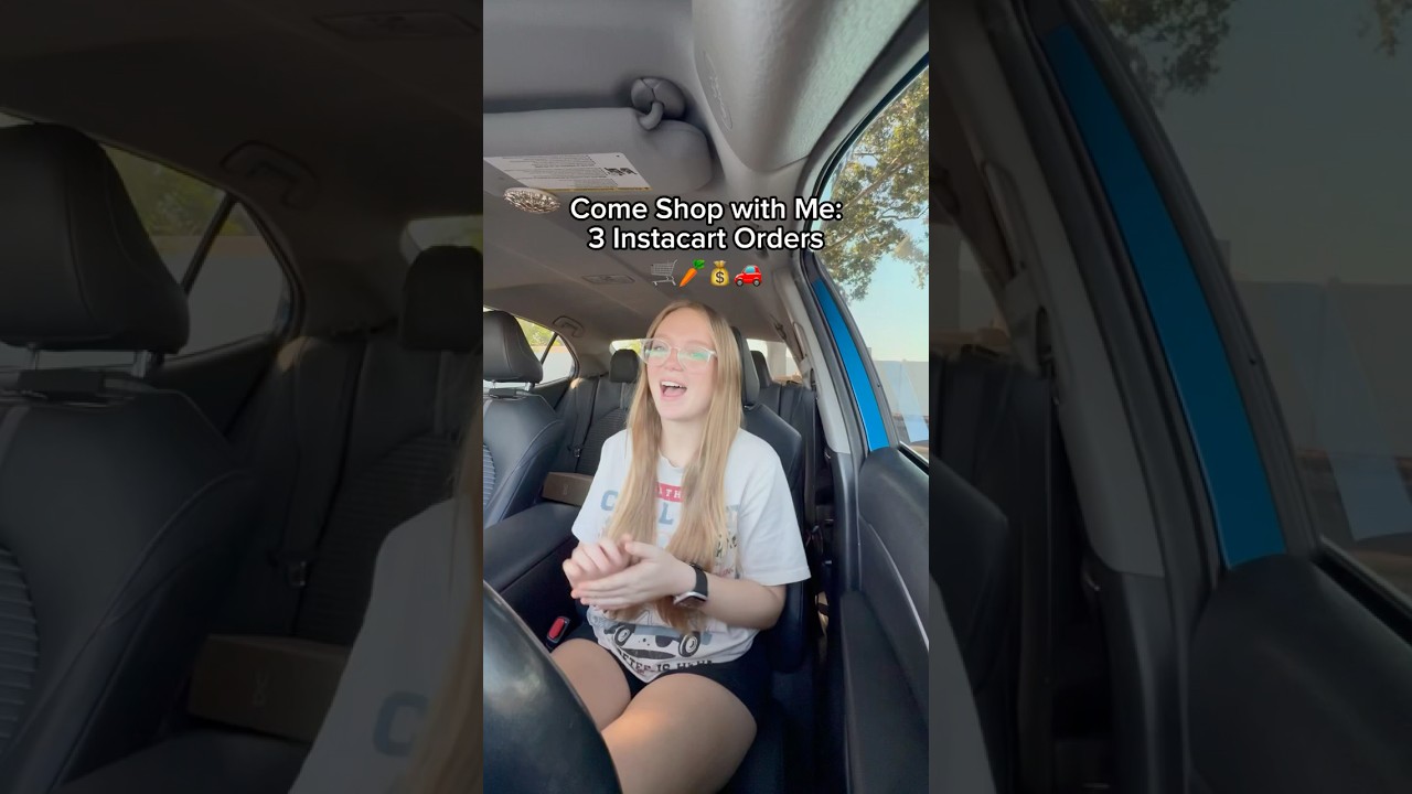Come Shop with Me: 3 Instacart Orders 🛒🥕💰🚗 