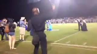 Lavonda Pope being crown Apopka High School Homecoming Queen