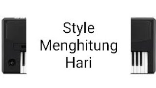 STYLE KEYBAORD KORG PA 600, MENGHITUNG HARI ( KRISDAYANTI ) TRIAZ