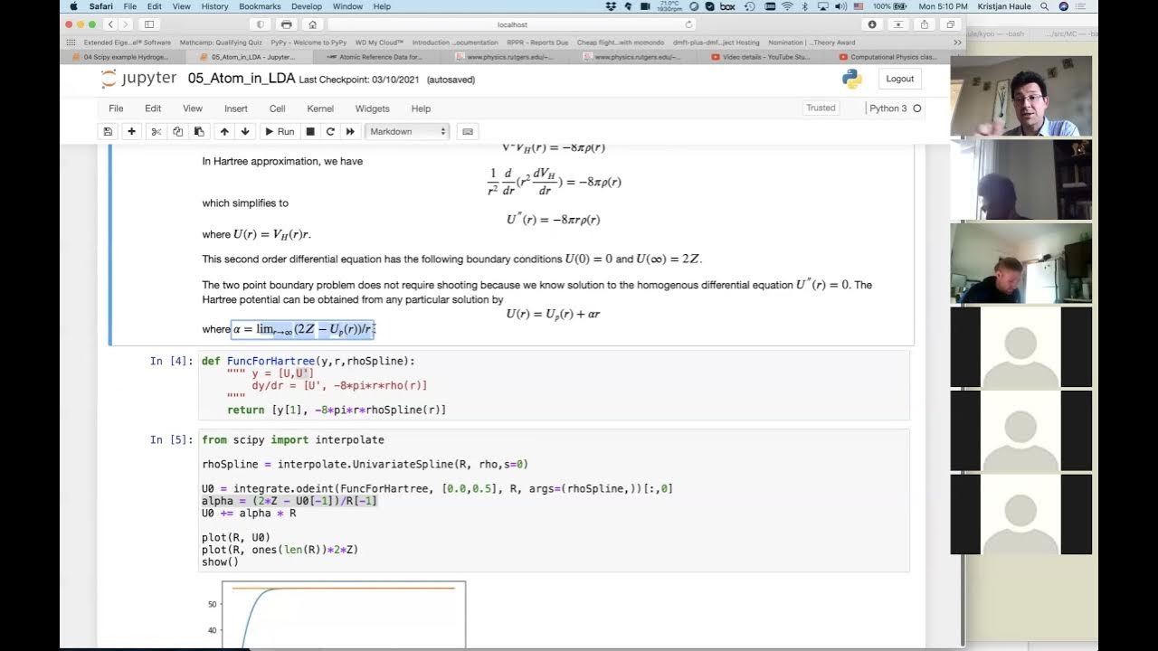 Computational Physics in Python, Rutgers University, 2021, lecture 15 ...