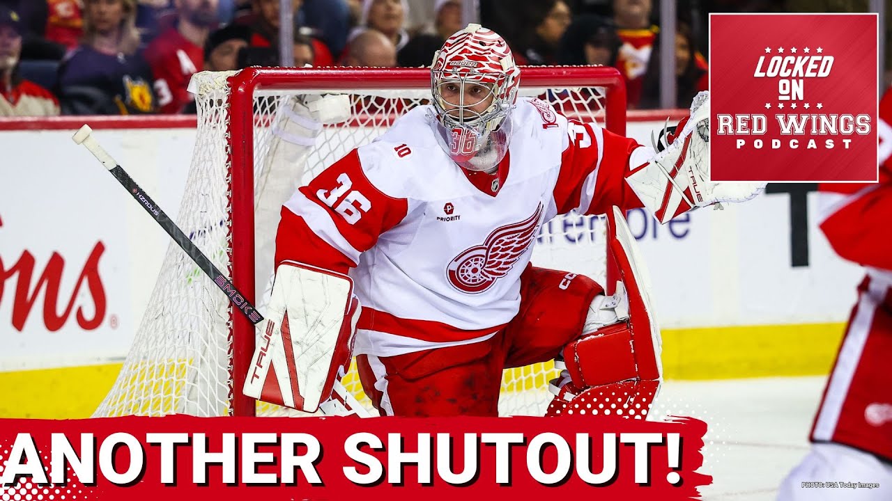 John Gibson earns ANOTHER shutout, as Detroit beats Chicago | Quinn Hughes traded to Wild